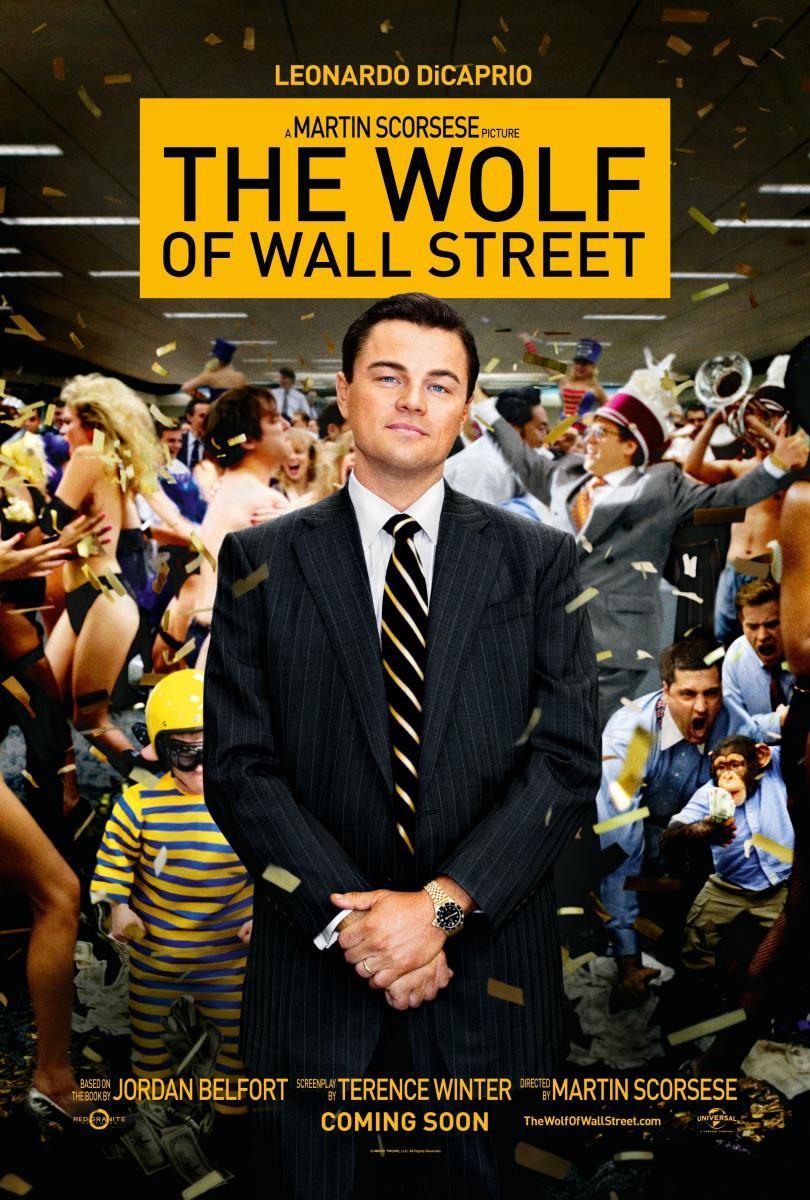 Póster de la película El Lobo de Wall Street