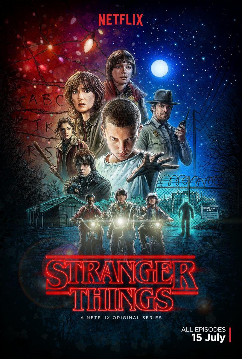 Póster de la serie Stranger Things